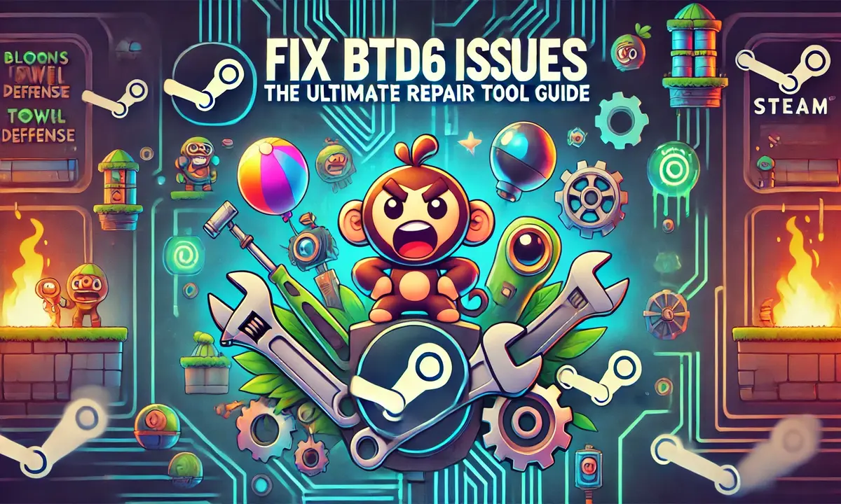 Fix BTD6 Issues on Steam: The Ultimate Repair Tool Guide