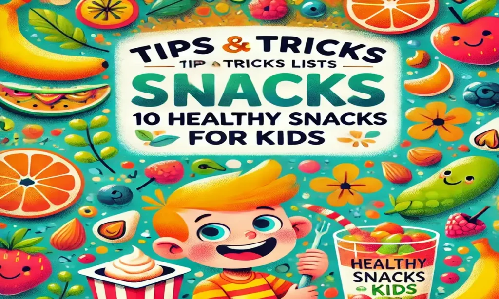 Tips and Tricks Lists: 10 Healthy Snacks for Kids
