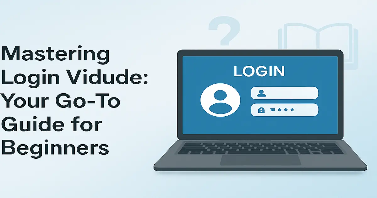 Mastering Login Vidude: Your Go-To Guide for Beginners