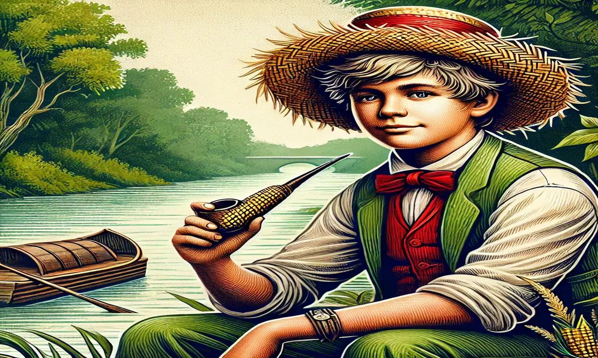 Google Images Huckleberry Finn Illustrations Corncob Pipe: A Detailed Exploration