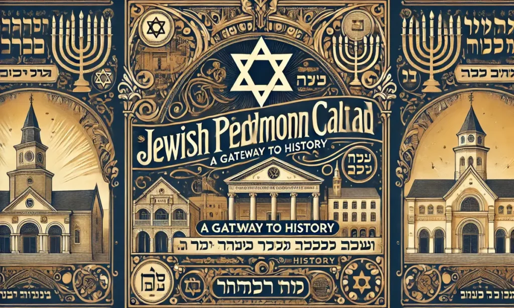 Jewish Piedmont Cultural Card: A Gateway to History