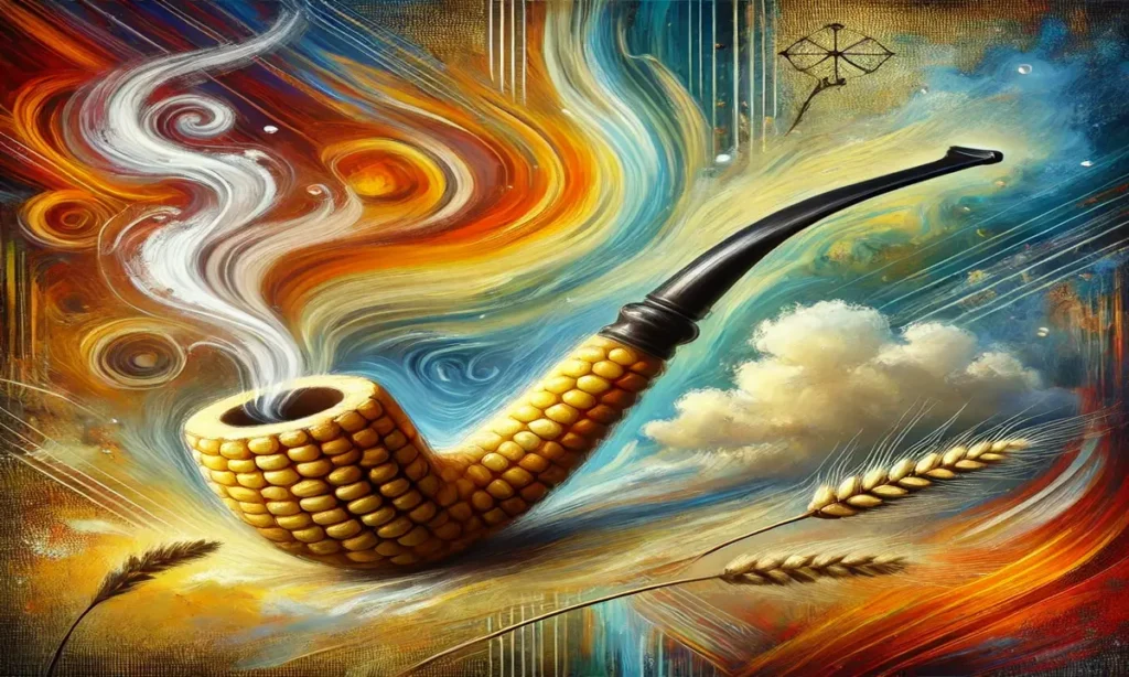The Symbolism of the Corncob Pipe in Art