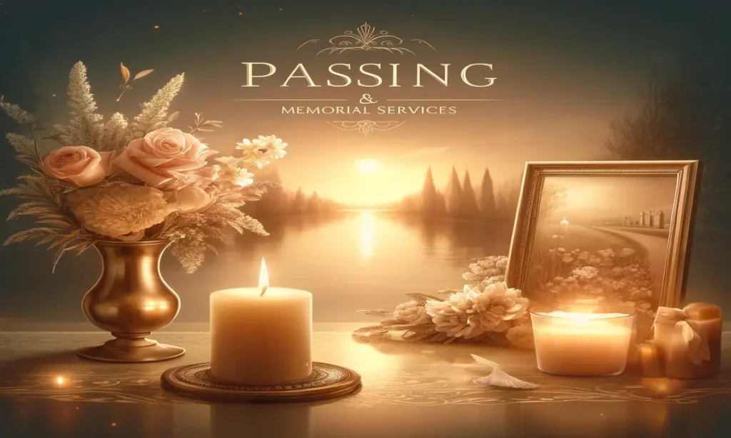 Passing and Memorial Services