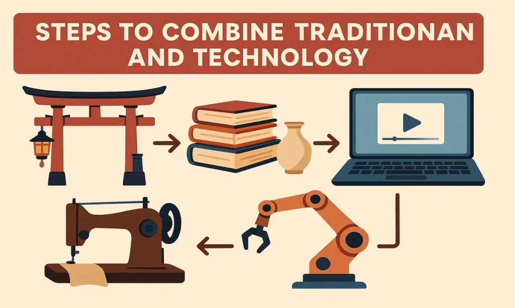 Steps to Combine Tradition and Technology
