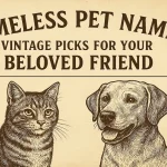 Timeless Pet Names: Vintage Picks for Your Beloved Friend
