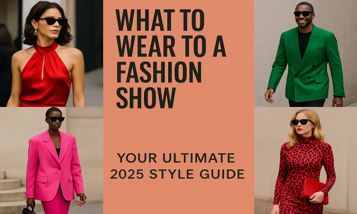 What to Wear to a Fashion Show: Your Ultimate 2025 Style Guide