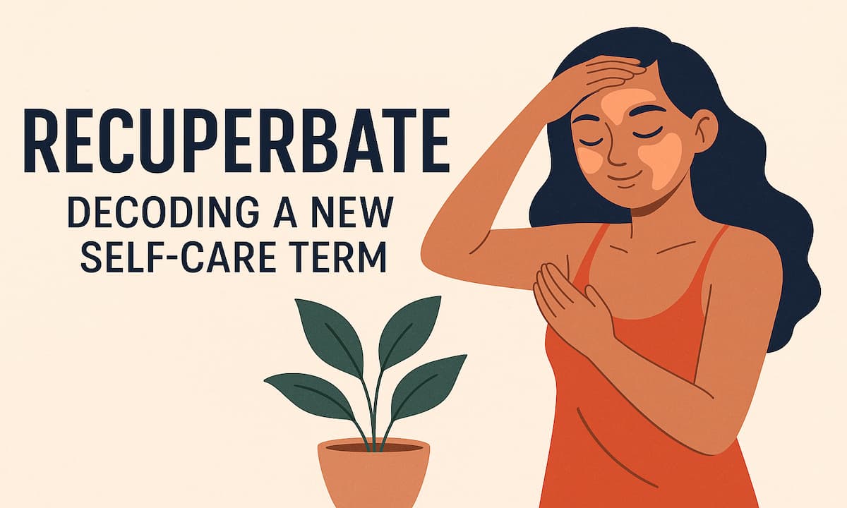 Recuperbate: Decoding a New Self-Care Term