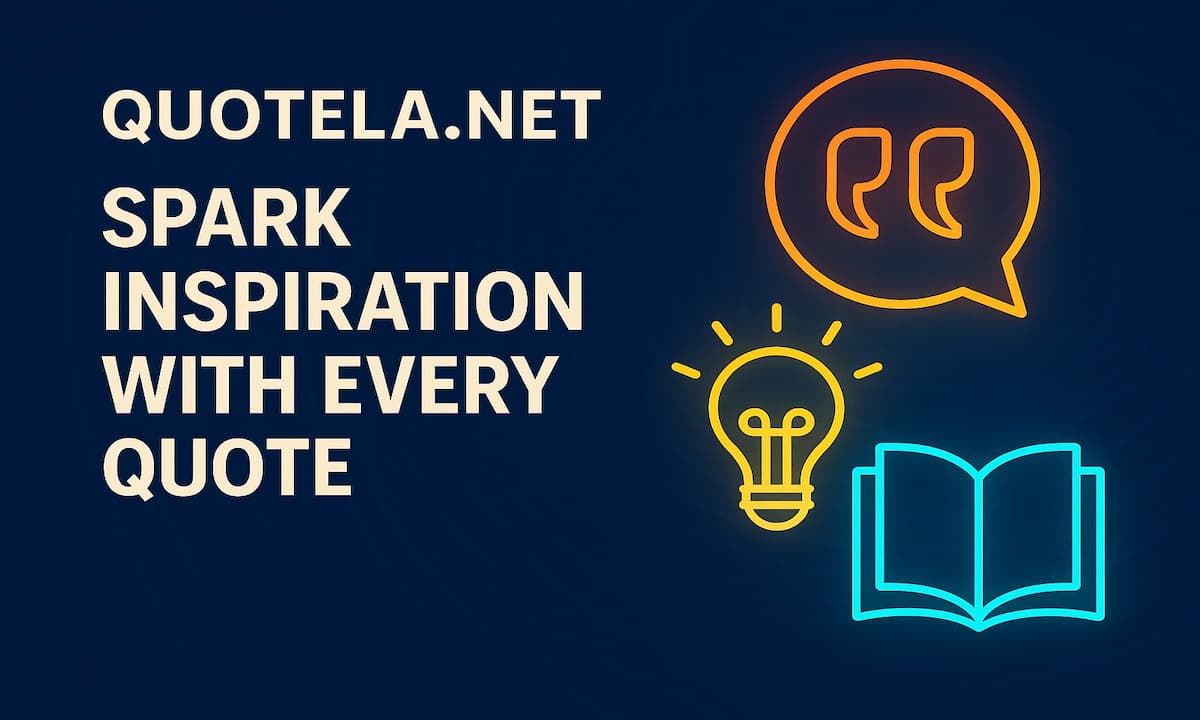 Quotela.net: Spark Inspiration with Every Quote
