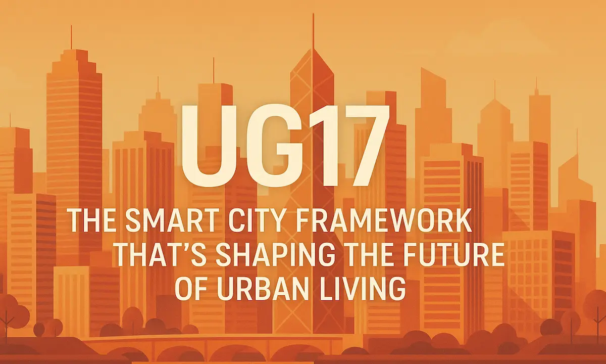 UG17 The Smart City Framework That’s Shaping the Future of Urban Living