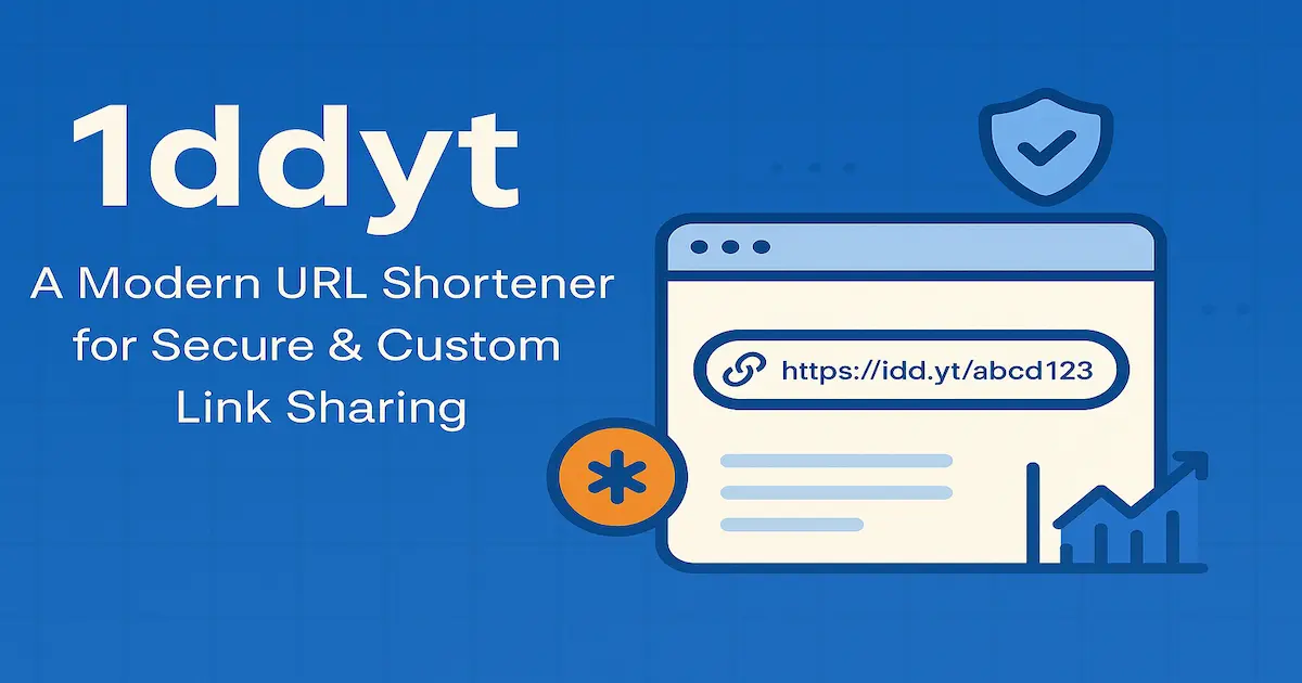 1ddyt: The Ultimate Modern URL Shortener for Secure and Controlled Link Sharing