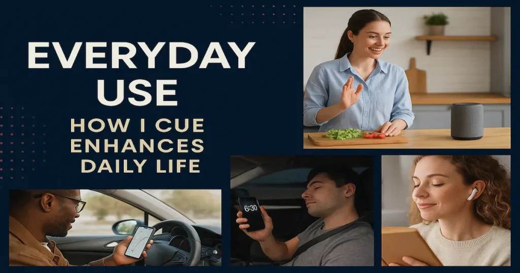 Everyday Use: How I Cue Enhances Daily Life