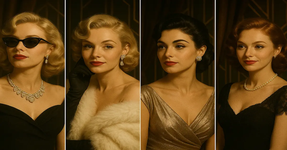 Retro Glamour: A Timeless Revival of Style, Elegance, and Cultural Influence