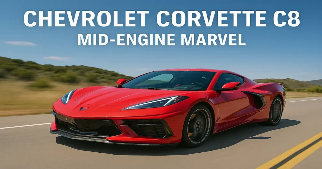 Chevrolet Corvette C8: Mid-Engine Marvel