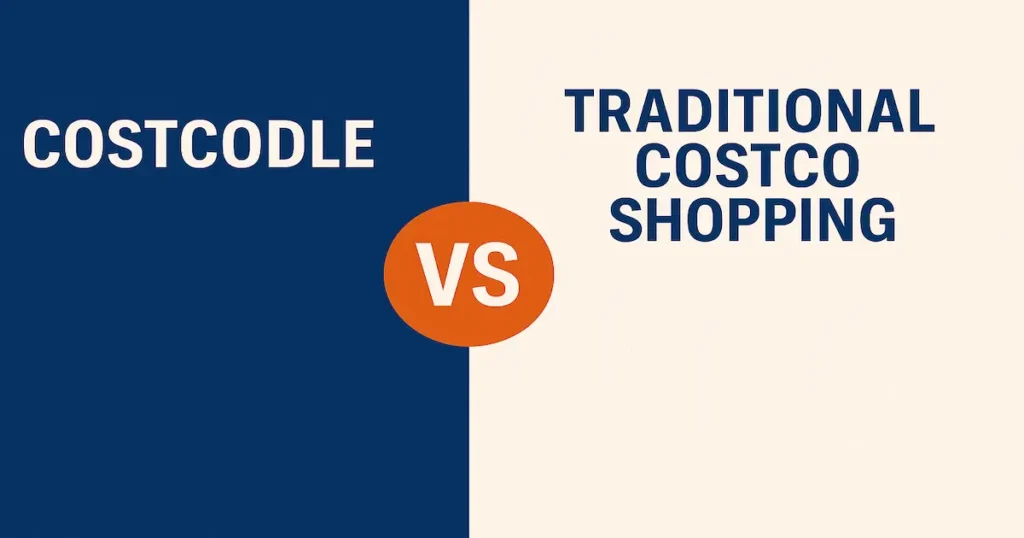 Costcodle vs Traditional Costco Shopping