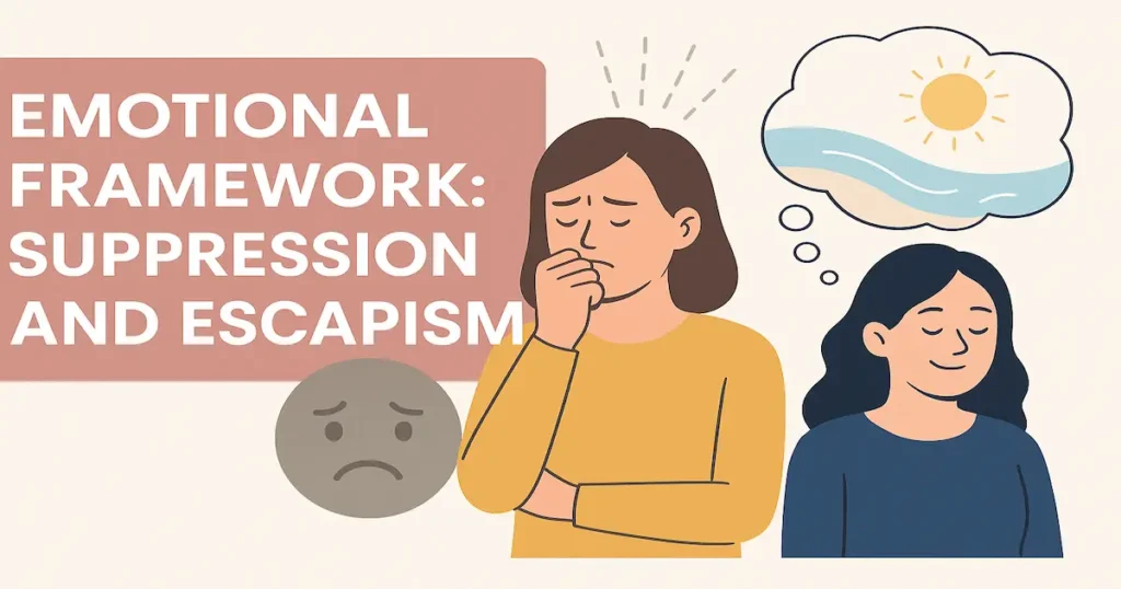 Emotional Framework: Suppression and Escapism