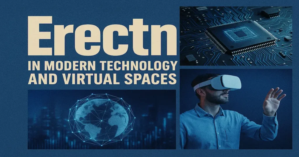 Erectn in Modern Technology and Virtual Spaces