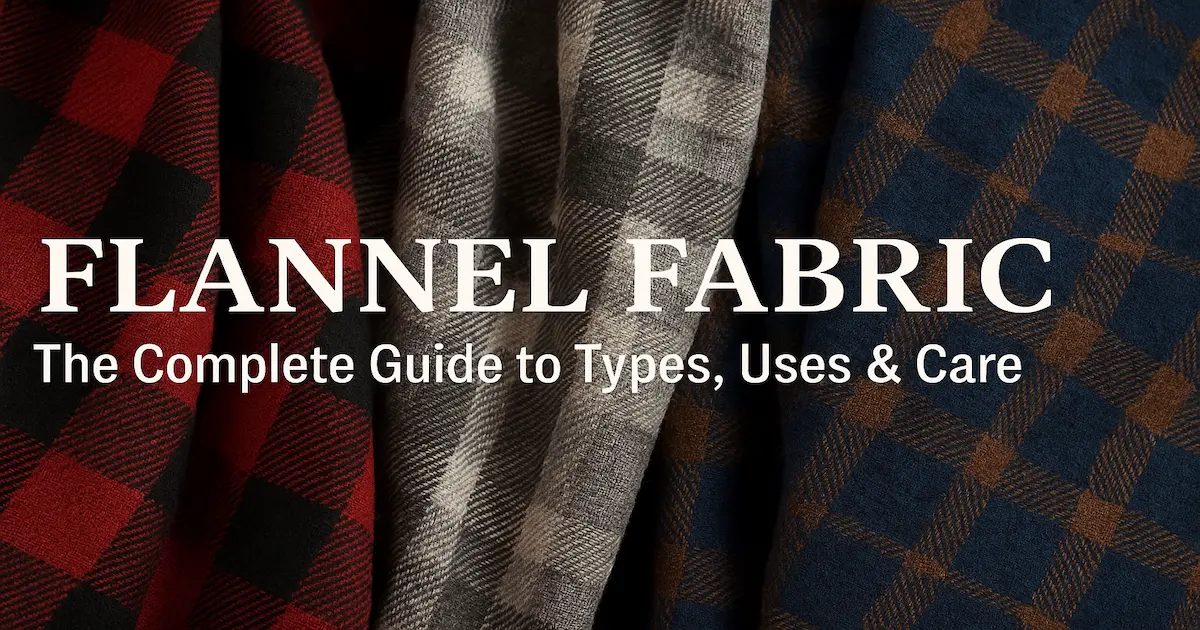 Flannel Fabric: The Complete Guide to Types, Uses & Care 2025