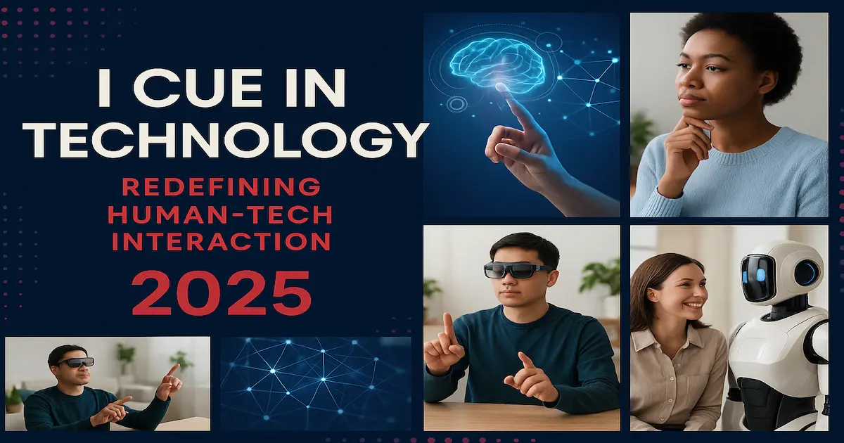 I Cue in Technology: Redefining Human-Tech Interaction 2025
