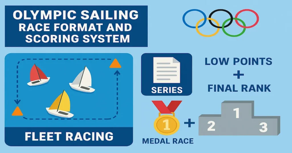 Olympic Sailing Race Format and Scoring System