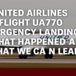 United Airlines Flight UA770 Emergency Diversion: A Closer Look at What Happened and Why It Matters United Airlines Flight UA770 Emergency Diversion: A Closer Look at What Happened and Why It Matters