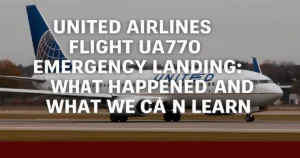 United Airlines Flight UA770 Emergency Diversion: A Closer Look at What Happened and Why It Matters
