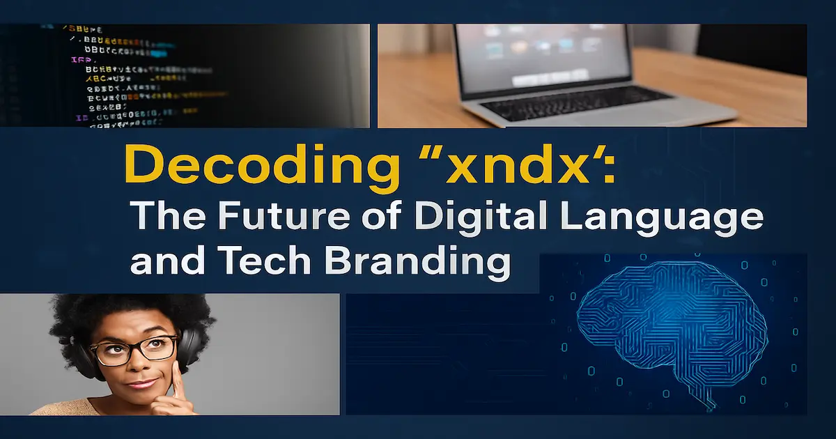 Decoding “xndx” The Future of Digital Language and Tech Branding