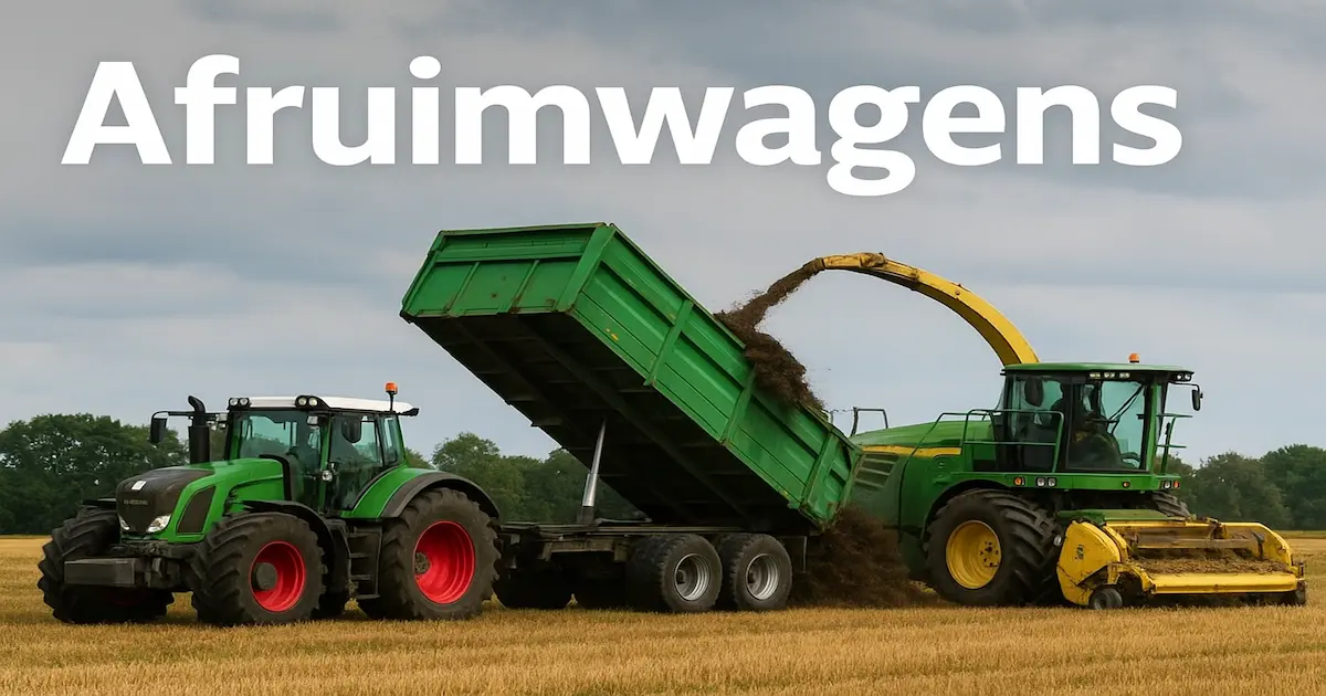 Afruimwagens: A Complete Guide to Their Use, Benefits, and Varieties