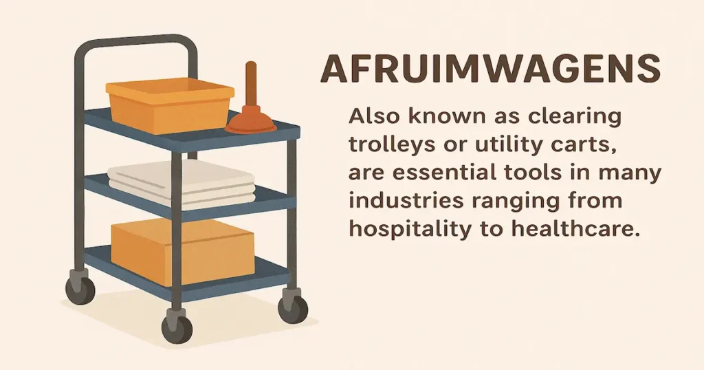Benefits of Using Afruimwagens