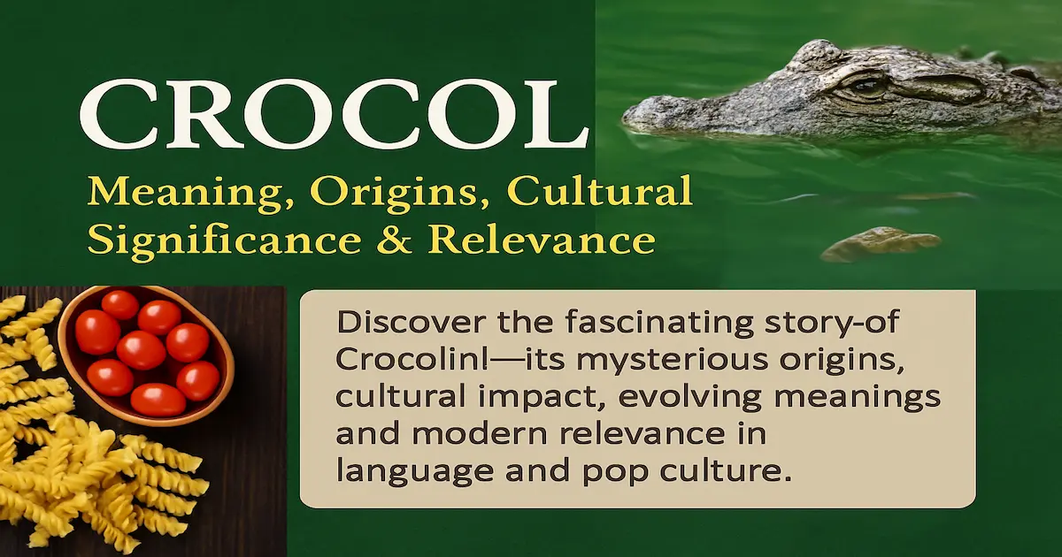 Crocolini: Origins, Meanings, Cultural Appeal, and Modern Relevance