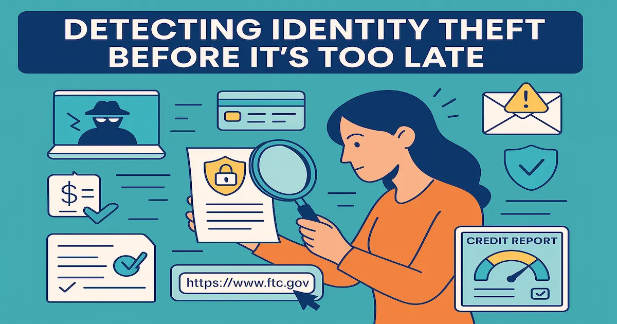 Detecting Identity Theft Before It’s Too Late