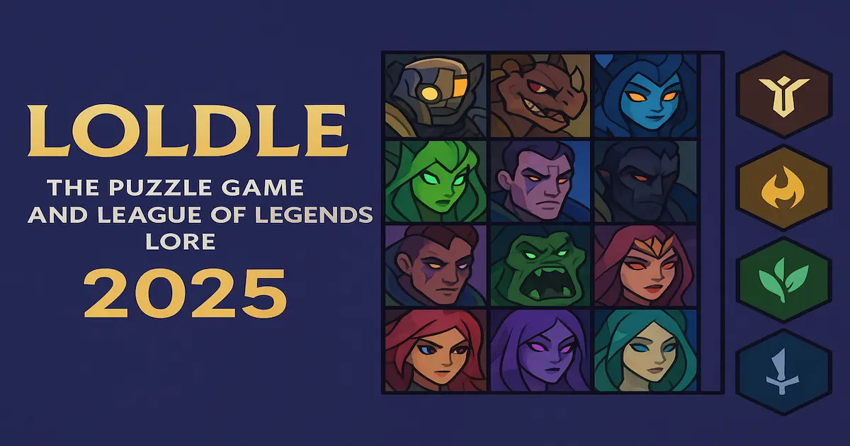 Loldle: The Puzzle Game and League of Legends Lore 2025