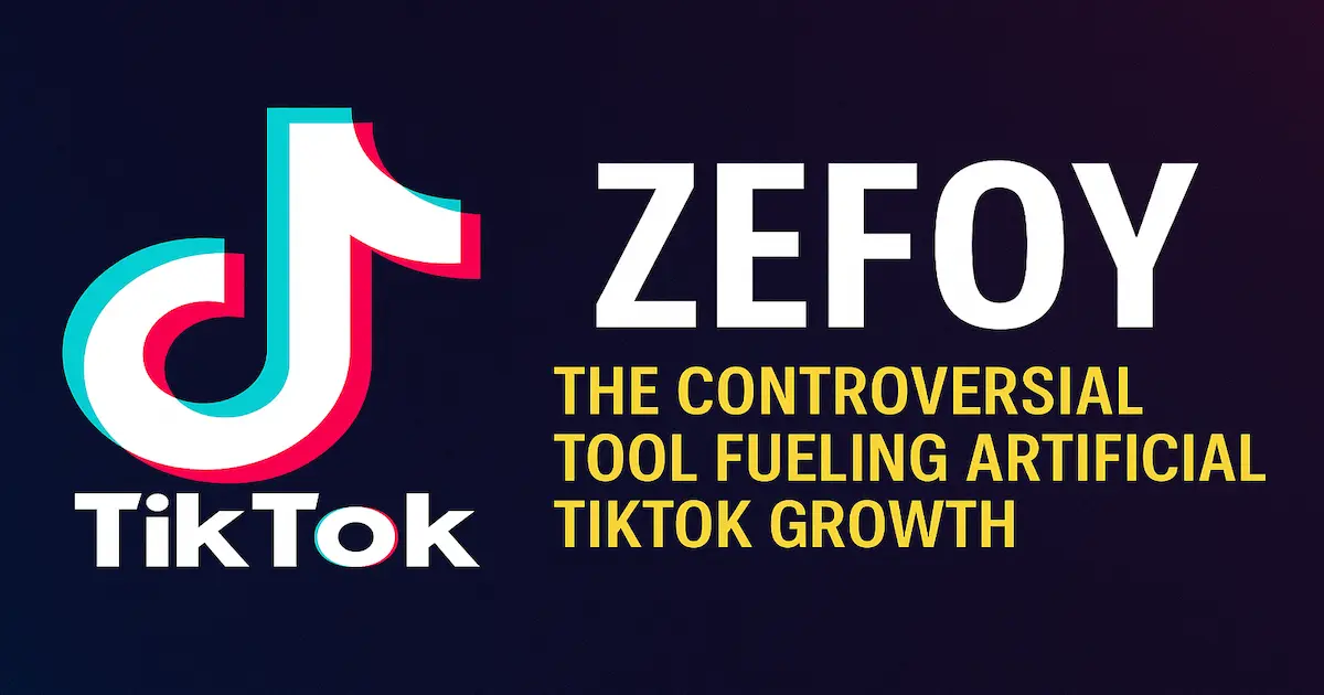 Zefoy: The Controversial Tool Fueling Artificial TikTok Growth