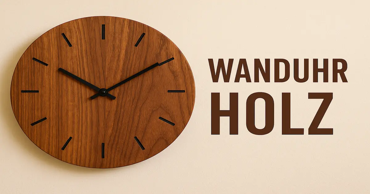 Wanduhr Holz: Timeless Wooden Wall Clocks for Modern Homes