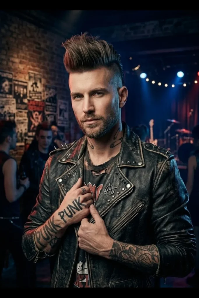 Mohawk Inspired Disconnected Undercut