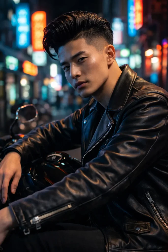 Pompadour Disconnected Undercut