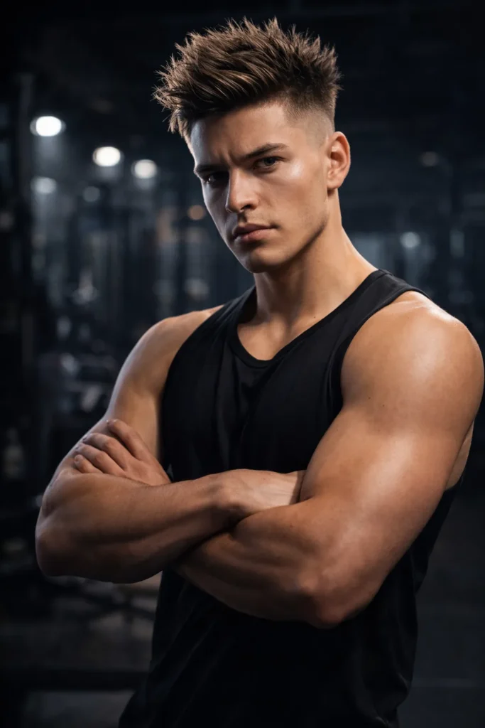 Spiky Disconnected Undercut