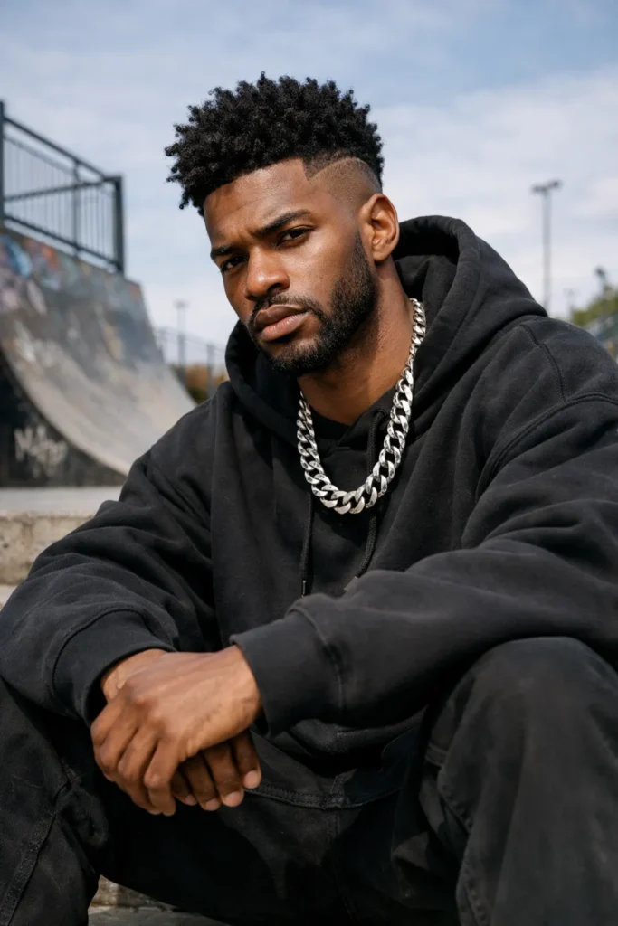 2. Textured Top Disconnected Undercut