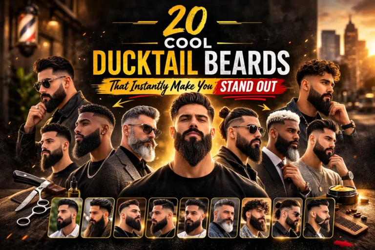20 Cool Ducktail Beards That Instantly Make You Stand Out