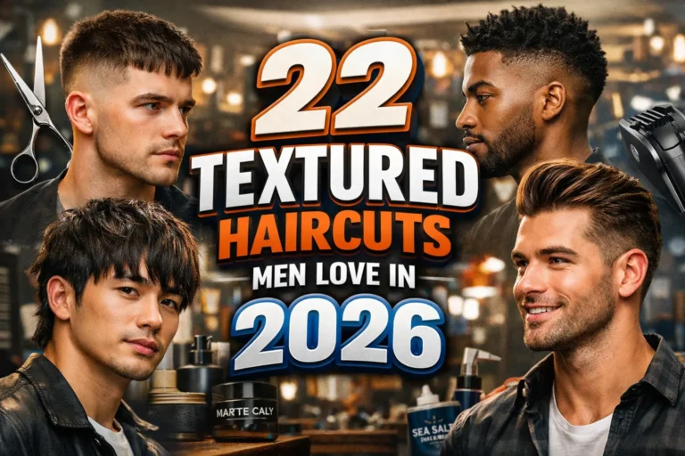 22 Textured Haircuts Men Love in 2026 – Modern Men's Hairstyle Ideas