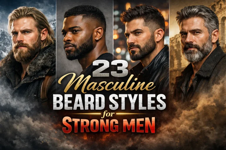 23 Masculine Beard Styles for Strong Men