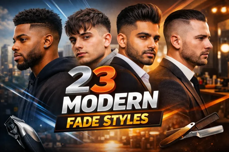 23 Modern Fade Styles for Men in 2026 (Clean & Trendy Looks)