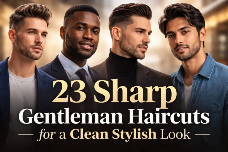 23 Sharp Gentleman Haircuts for a Clean Stylish Look
