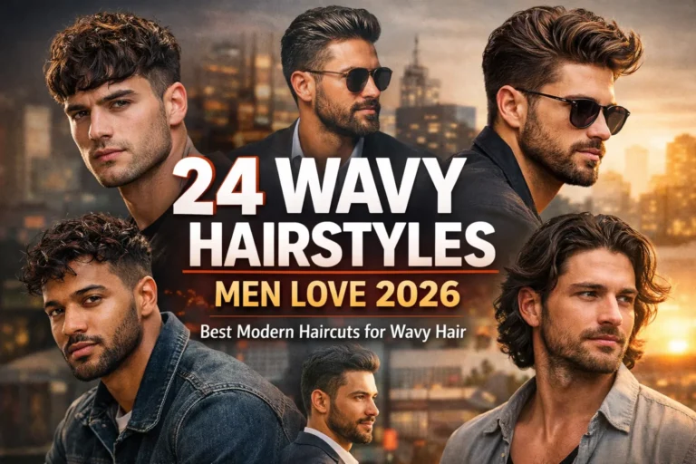 24 Wavy Hairstyles Men Love 2026 – Best Modern Haircuts for Wavy Hair