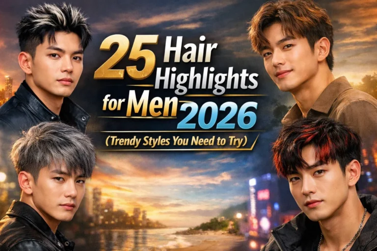 25 Hair Highlights for Men 2026 (Trendy Styles You Need to Try)