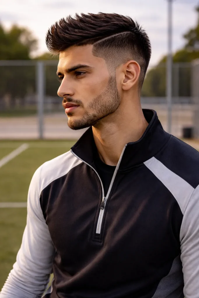 Athletic Side-Carve Crop