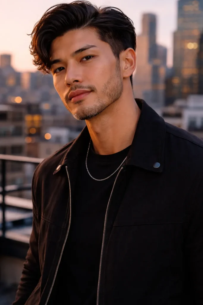 Blonde Beard with Natural Mustache