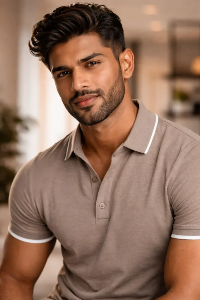 Blonde Beard with Tapered Chin