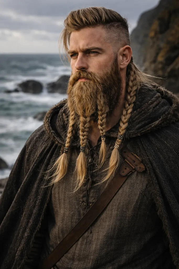 Braided Viking Beard