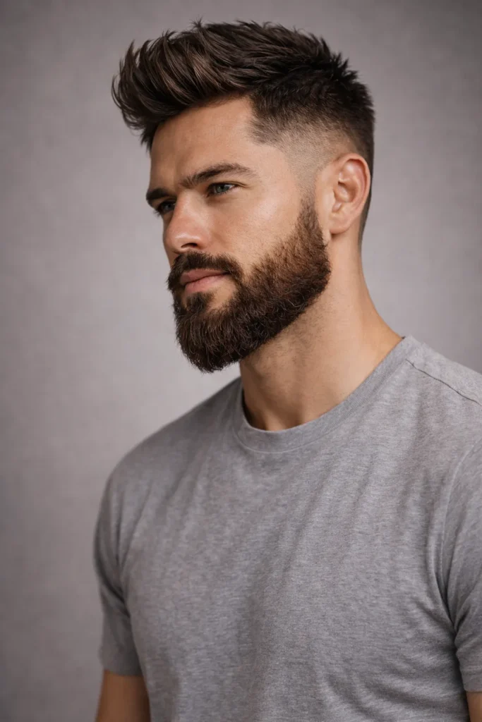  Brushed-Out Volume Beard