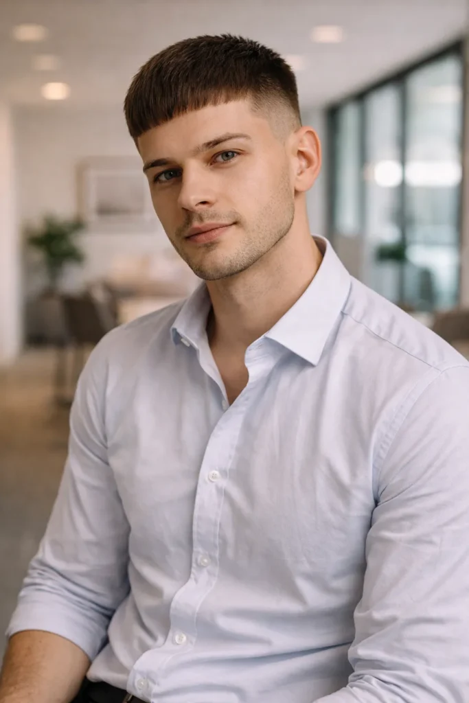 Business Casual French Crop